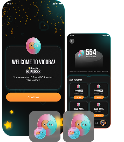 Coins feature on phone